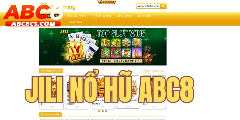 Jili nổ hũ ABC8