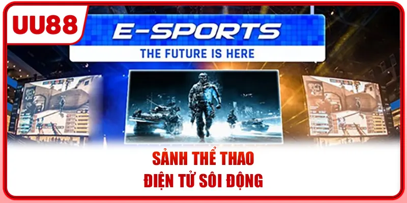Sảnh thể thao điện tử sôi động