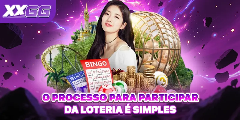 O processo para participar da loteria é simples