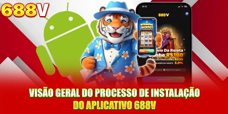 Visão geral do processo de instalação do aplicativo 688V